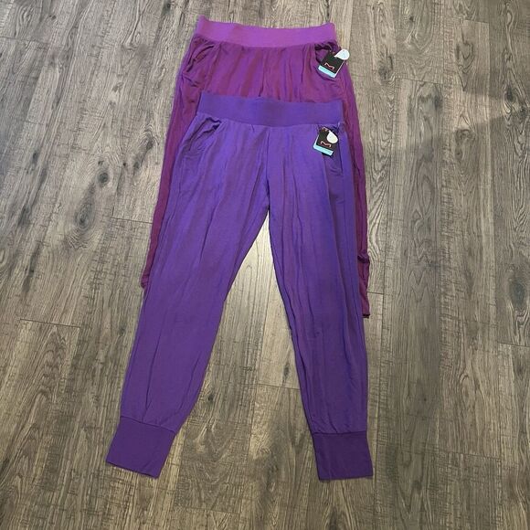 Maidenform Jogger Pants Medium Longe Wear Lot Of 2 - Picture 1 of 7